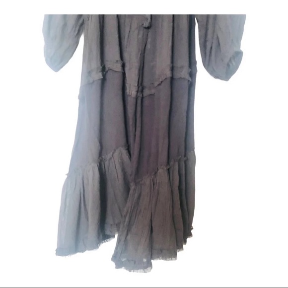 💕RARE Free People In the Moment Dress Black XS - Picture 7 of 10